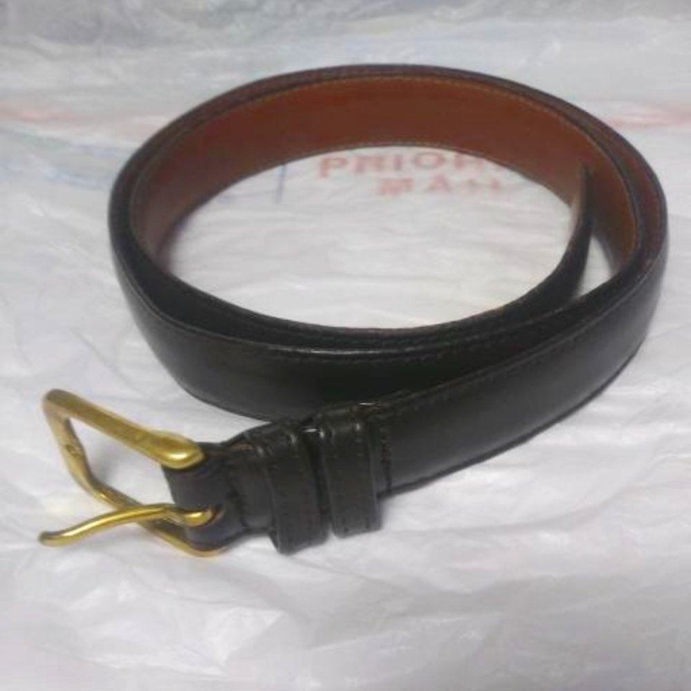 Womens Coach Leather Belt